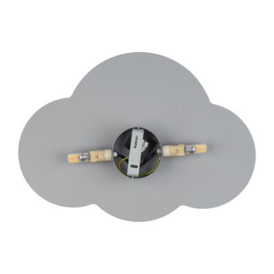 Настенный светильник TK Lighting Cloud 38x27 см Серый (TK4965) Настенный светильник TK Lighting Cloud 38x27 см Серый (TK4965)