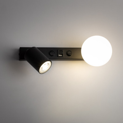 Настенный светильник TK Lighting Vox 35x14.5 см Черный (TK10152) Настенный светильник TK Lighting Vox 35x14.5 см Черный (TK10152)