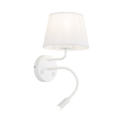 Бра TK Lighting Maja 40x19 см Білий (TK10080)