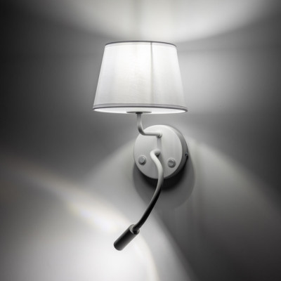 Бра TK Lighting Maja 40x19 см Білий (TK10080)