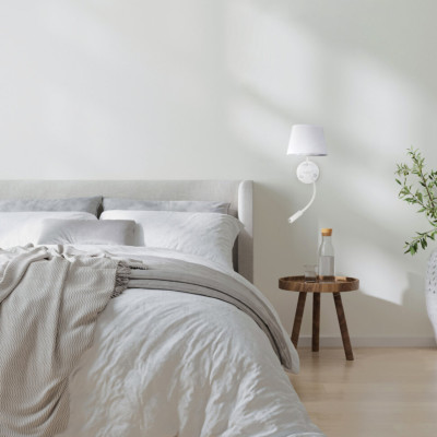 Бра TK Lighting Maja 40x19 см Білий (TK10080)