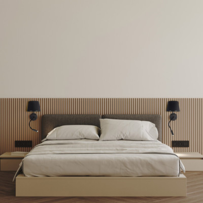 Бра TK Lighting Maja 40x19 см Чорний (TK10203) Бра TK Lighting Maja 40x19 см Чорний (TK10203)