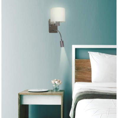 Бра Candellux Sylwana 13x34 см Хром (21-28648) Бра Candellux Sylwana 13x34 см Хром (21-28648)