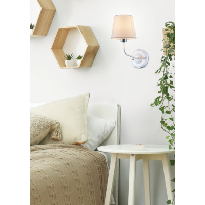 Бра Candellux York 15x33 см Серый (50401104) Бра Candellux York 15x33 см Серый (50401104)