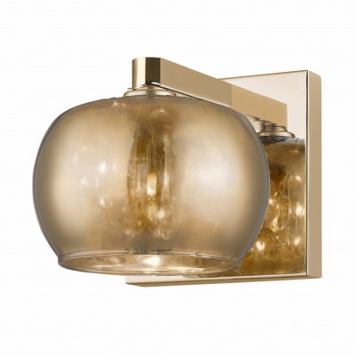 Бра Zumaline Crystal 13x16x12 см Золотистий (ZuW0076-01A-F7HF)