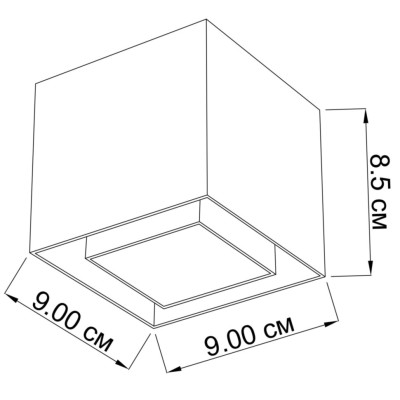 Точечный светильник Imperium Light Maxboxter 9x8.5 см Белый (28518.01.01) Точечный светильник Imperium Light Maxboxter 9x8.5 см Белый (28518.01.01)