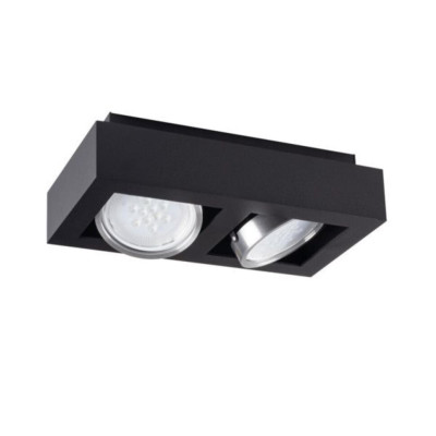 Точечный светильник Kanlux Stobi 34x18.5x9 см Черный (Kan26838) Точечный светильник Kanlux Stobi 34x18.5x9 см Черный (Kan26838)