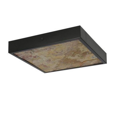 Потолочный светильник Candellux Luxan 29x29x5.5 см Черный (10-06707) Потолочный светильник Candellux Luxan 29x29x5.5 см Черный (10-06707)