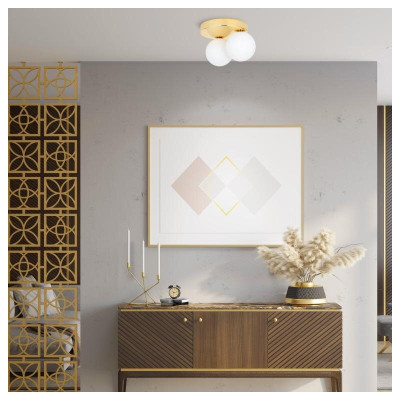 Потолочный светильник TK Lighting Bianca 24x19x15 см Золотисто-белый (TK4696) Потолочный светильник TK Lighting Bianca 24x19x15 см Золотисто-белый (TK4696)