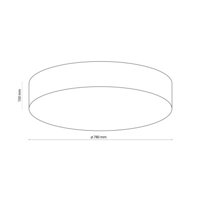 Стельовий світильник TK Lighting Rondo 15 см Бежево-білий (TK5638) Стельовий світильник TK Lighting Rondo 15 см Бежево-білий (TK5638)
