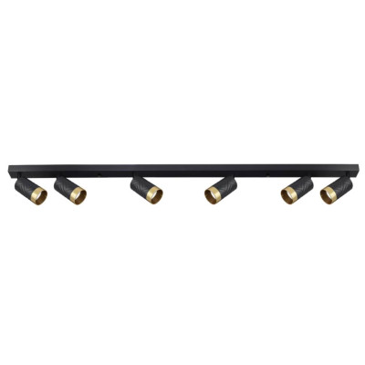 Спот Polux Arras 5.5x119.5x16.5 см Черно-золотистый (Pol323576) Спот Polux Arras 5.5x119.5x16.5 см Черно-золотистый (Pol323576)