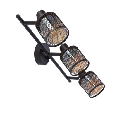 Спот Candellux Canabera 58x19 см Чорний (93-82541) Спот Candellux Canabera 58x19 см Чорний (93-82541)