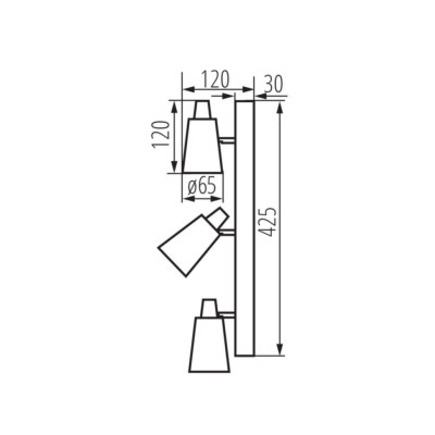 Спот Kanlux Sempra 42.5x12 см Біло-сріблястий (Kan33094) Спот Kanlux Sempra 42.5x12 см Біло-сріблястий (Kan33094)