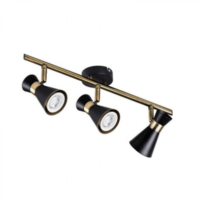 Спот Kanlux Mileno 52.5x10.5x14 см Золотистий (Kan29116) Спот Kanlux Mileno 52.5x10.5x14 см Золотистий (Kan29116)