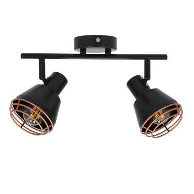 Спот Candellux Neria 32x15 см Черный (92-81780)