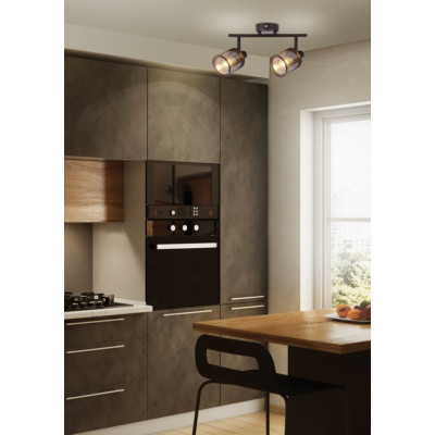 Спот Candellux Canabera 36x19 см Чорний (92-81766) Спот Candellux Canabera 36x19 см Чорний (92-81766)