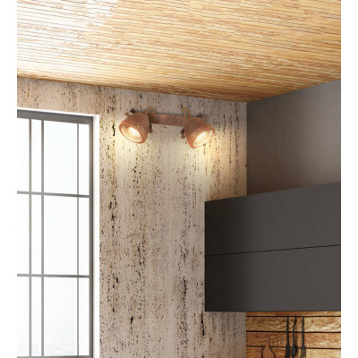 Спот Candellux Frodo 34x18 см Іржа (92-71071) Спот Candellux Frodo 34x18 см Іржа (92-71071)