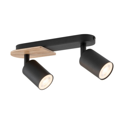 Спот TK Lighting Cover 18x35x14 см Коричнево-чорний (TK4674) Спот TK Lighting Cover 18x35x14 см Коричнево-чорний (TK4674)