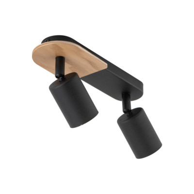 Спот TK Lighting Cover 18x35x14 см Коричнево-чорний (TK4674) Спот TK Lighting Cover 18x35x14 см Коричнево-чорний (TK4674)