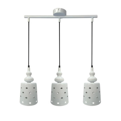 Люстра Candellux Hamp 51x125 см Белый (33-51943)
