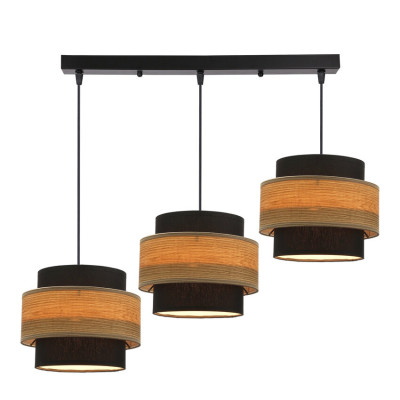 Люстра Candellux Twin 75x100 см Чорний (33-17895) Люстра Candellux Twin 75x100 см Чорний (33-17895)