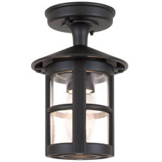 Вуличний світильник стельовий Elstead Hereford 15x23.5 см Чорний (BL21A-BLACK)