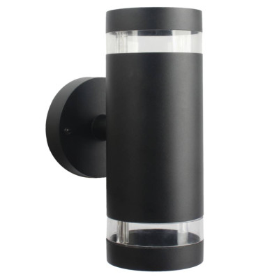 Уличный светильник Polux Rino 15.5x10.5x23 см Черный (Pol323996)