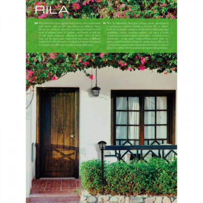 Уличное бра Kanlux Rila 21x23 см Черный (Kan23580) Уличное бра Kanlux Rila 21x23 см Черный (Kan23580)
