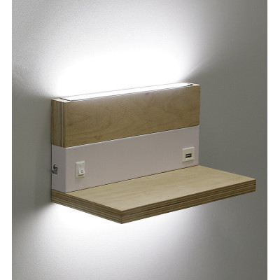 Настенный светильник Candellux Anet 25x14 см Бежево-белый (22-03386) Настенный светильник Candellux Anet 25x14 см Бежево-белый (22-03386)