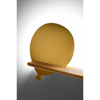Настенный светильник Candellux Baloon 31x26 см Коричнево-золотистый (21-85108) Настенный светильник Candellux Baloon 31x26 см Коричнево-золотистый (21-85108)