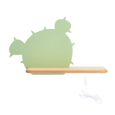 Настінний світильник Candellux Cactus 33.5x20.5 см Коричнево-зелений (21-01016)