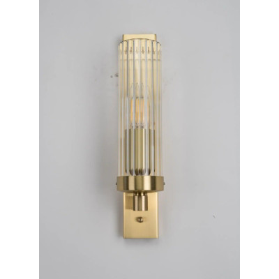 Бра PikArt Crystal 10x31 см Золотистий (23396-2)