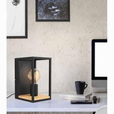 Настенный светильник Eglo Libertad 14x16.5x24 см Бежево-черный (EG99796) Настенный светильник Eglo Libertad 14x16.5x24 см Бежево-черный (EG99796)
