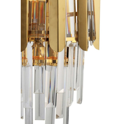 Настенный светильник WunderLicht K5486 26x35 см Золотистый (K5486-12) Настенный светильник WunderLicht K5486 26x35 см Золотистый (K5486-12)