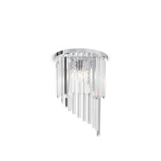 Хрустальное бра Ideal Lux Carlton 30x45 см Прозрачный (id168913)