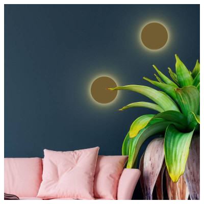 Настенный светильник TK Lighting Luna 20x20 см Золотистый (TK6044) Настенный светильник TK Lighting Luna 20x20 см Золотистый (TK6044)