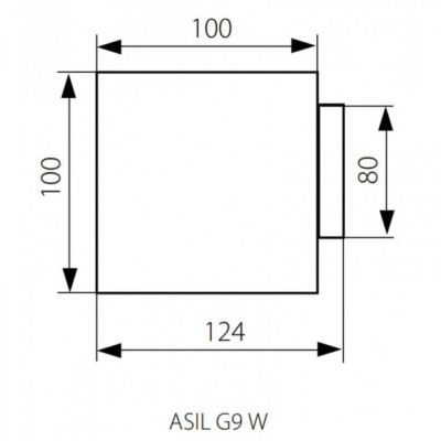 Настенный светильник Kanlux Asil 12.4x10 см Черный (Kan27020) Настенный светильник Kanlux Asil 12.4x10 см Черный (Kan27020)
