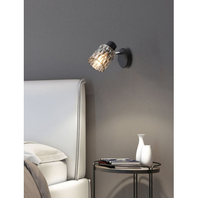 Спот Candellux Bill 9x16 см Чорний (91-27375) Спот Candellux Bill 9x16 см Чорний (91-27375)