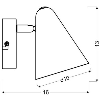 Бра Candellux Amor 16x13 см Розовый (91-68781) Бра Candellux Amor 16x13 см Розовый (91-68781)