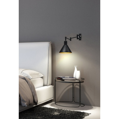 Бра Candellux Copenhagen 14x17 см Чорний (21-75444) Бра Candellux Copenhagen 14x17 см Чорний (21-75444)