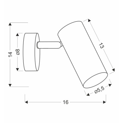 Бра Candellux Colly 16x14 см Латунь (91-01702) Бра Candellux Colly 16x14 см Латунь (91-01702)