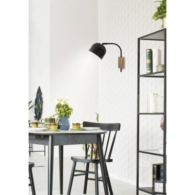 Бра Candellux Rupi 27x22 см Черно-коричневый (21-76687) Бра Candellux Rupi 27x22 см Черно-коричневый (21-76687)