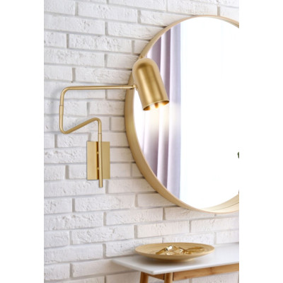 Бра Candellux Hosti 51x39 см Золотистий (21-75468) Бра Candellux Hosti 51x39 см Золотистий (21-75468)
