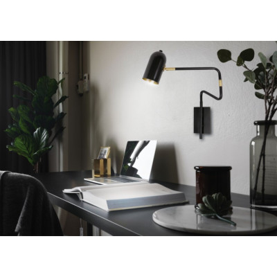 Бра Candellux Hosti 51x39 см Золото-чорний (21-75451) Бра Candellux Hosti 51x39 см Золото-чорний (21-75451)