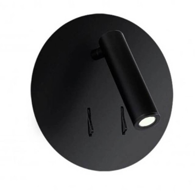 Бра AZzardo Faro 15x15 см Черный (AZ3204)