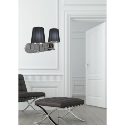 Бра Candellux Milonga 40x30 см Серебристый (22-53503) Бра Candellux Milonga 40x30 см Серебристый (22-53503)