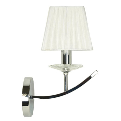 Бра Candellux Valencia 15x36 см Прозоро-сріблястий (21-84418)
