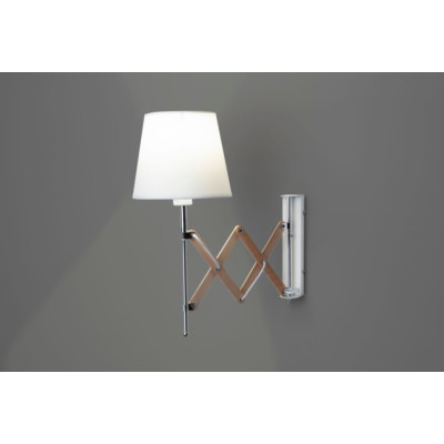 Бра Candellux Mito 52x50 см Коричнево-серебристый (21-75437)