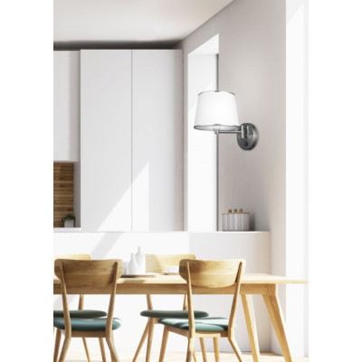 Бра Candellux Ibis 20x25 см Сірий (21-00883) Бра Candellux Ibis 20x25 см Сірий (21-00883)