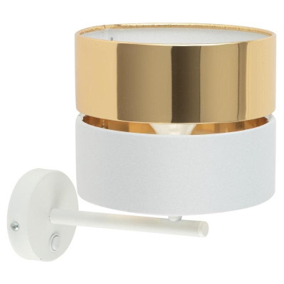 Бра TK Lighting Ілтон 20x28 см Золотисто-білий (TK4770) Бра TK Lighting Ілтон 20x28 см Золотисто-білий (TK4770)